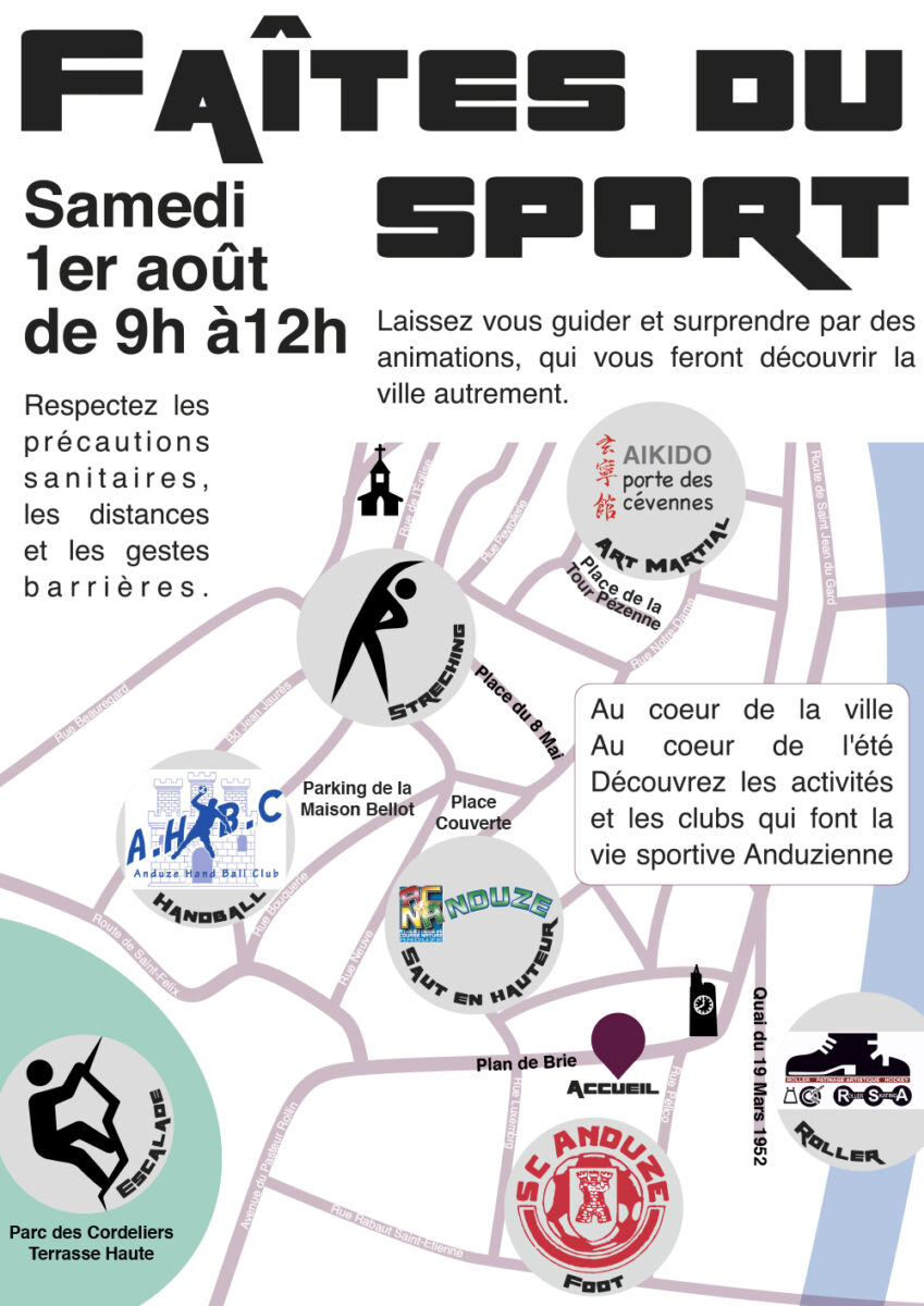 Affiche "Faîtes du Sport"