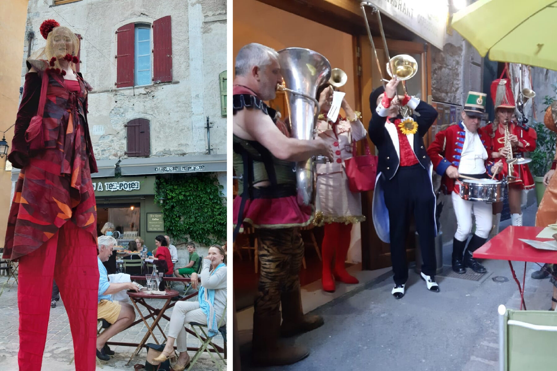 Tube de Cirque : parade circassienne - Fête de la Musique 2020 à Anduze