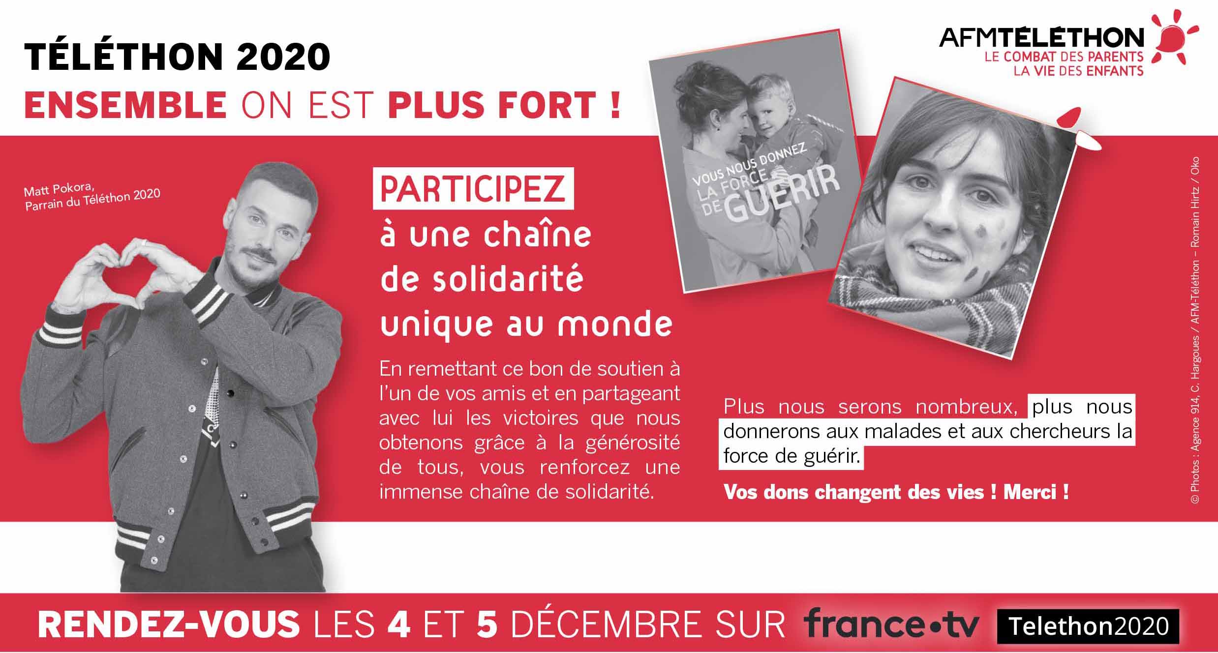 Téléthon 2020 annonce