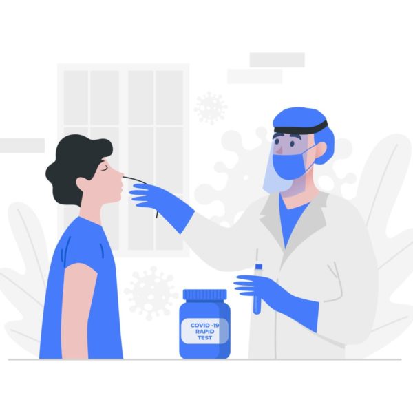 illustration test antigenique covid-19