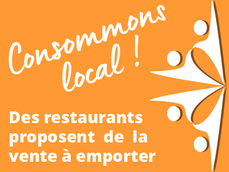 Illustration Gardons nos resto orange